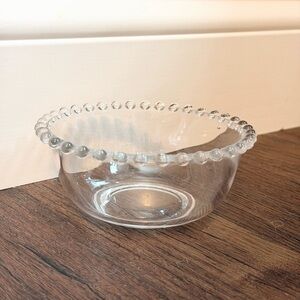 Vintage Imperial Glass Candlewick Bowl Chip Free Beaded Edge